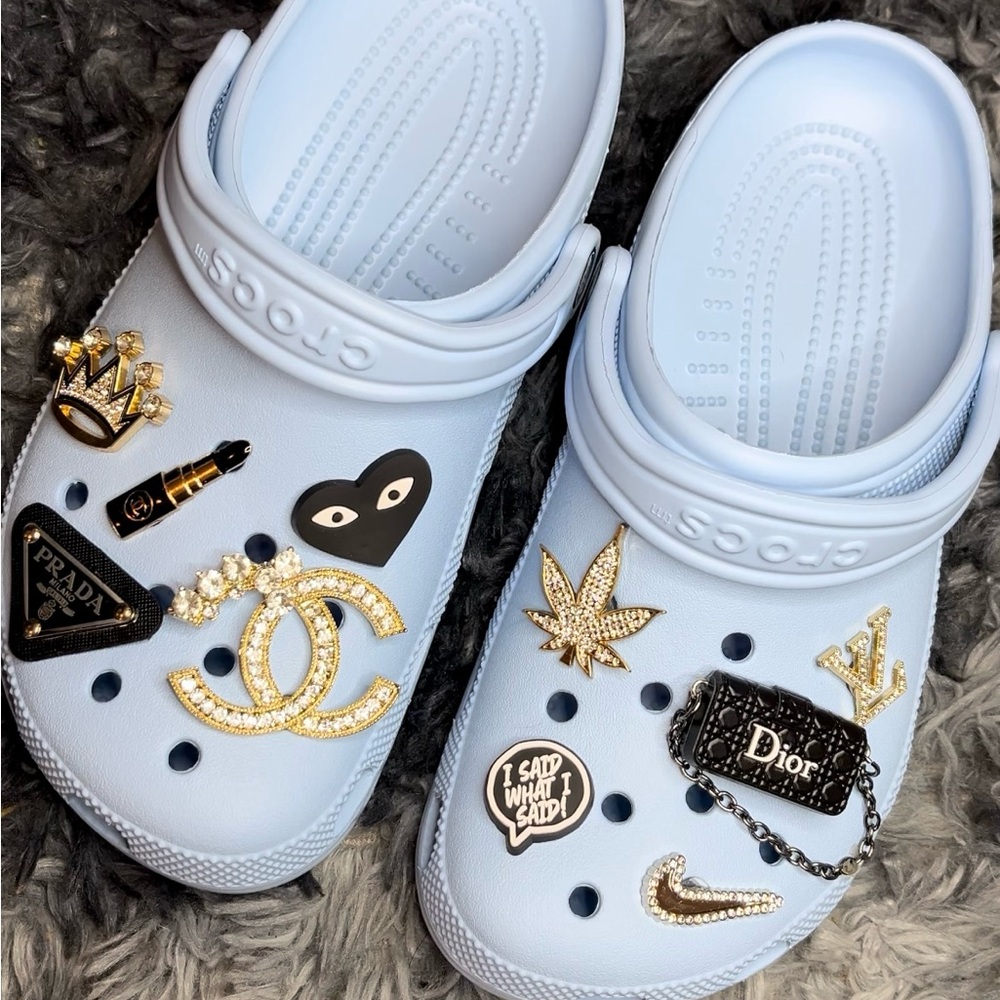 CROC Charms for Light Blue Crocs